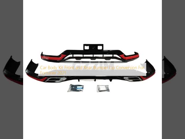 Kit di carrozzeria del veicolo Conversione del paraurti anteriore e posteriore per Fortuner 2021