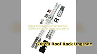 Portapacchi Toyota Lexus GX550 Nero Argento