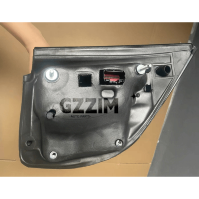 Ford F150 2015-2021 Side Mirror with LED Light Black ABS Plastic