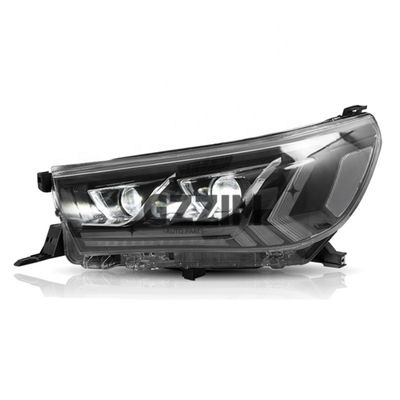 Modified LED Head Lamp for Car Light with Replacement ABS Plastic Auto Accessories For Hilux 20115-2019