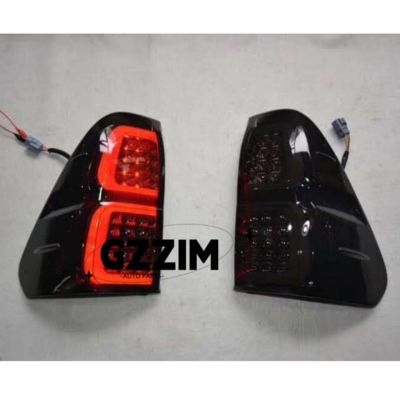 ABS Plastic Aftermarket Modified LED Tail Lamp Rear Light For 2016 Toyota Hilux Vigo Tail Lamp