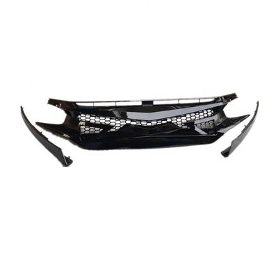 Griglia del paraurti anteriore nero tipo Fc450 per Honda Civic X 2016+