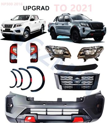 ISO9001 Nissan Frontier Wide Body Kit con paraurti anteriore per NAVARA NP300