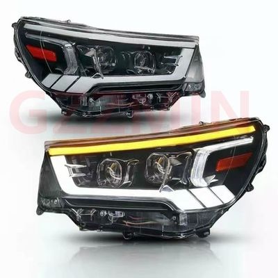 Faretti a LED di plastica per auto nera per Toyota HILUX REVO ROCCO