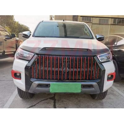 Griglia di sicurezza ABS Griglia del paraurti anteriore per Toyota Hilux Rocco 2021