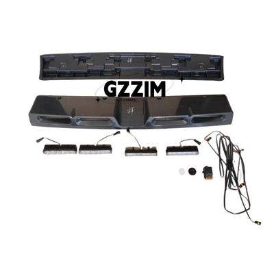 Toyota Land Cruiser LC300 2021 2022 2023 2024 Auto Top Roof Led Drl Light Bar, nero lucido, alta qualità