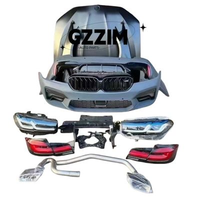 BMW Upgrade Parts Complete Set di Paraurti di Plastica Hood Fender Light per F18 Upgrade To G38 Stile