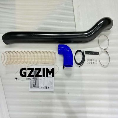 Offroad Modification Black Stainless Car Snorkel 2017+ LC200 Black 100% Stainless Steel Snorkel Kit